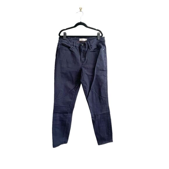 Tory Burch Jeans Navy Slim Fit Stretch 5 Pocket Women's 28 - Picture 2 of 13